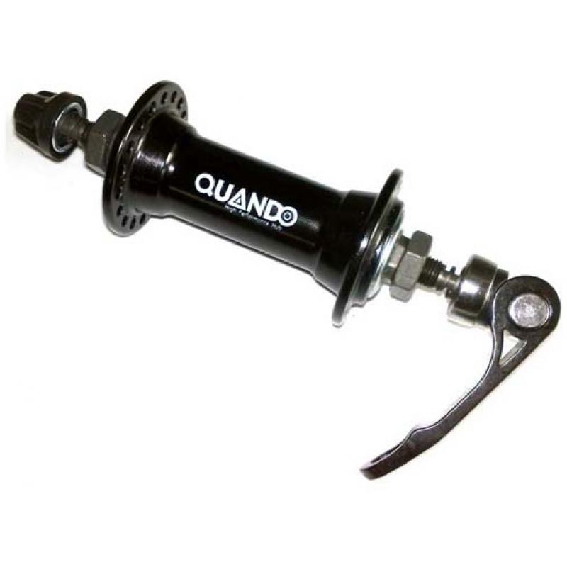 Купить Втулка передняя V-brake Quando KT-A15F 36H QR 108mm под эксцентрик алюмин черн.